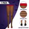 Red and Green Tights - Striped Nylon Christmas Elf Stretch Pantyhose Stocking Accessories for Every Day Attire and Costumes for Teens and Children